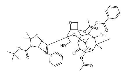 13-{[(3-叔丁氧基羰基)-2,2-二甲基-4S-苯基-1,3-恶唑烷-5R-基]甲酰基}巴卡、蠼峁故