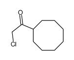 Ethanone, 2-chloro-1-cyclooctyl- (9CI) structure