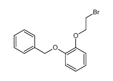 1-(benzyloxy)-2-(2-bromoethoxy)benzene Structure