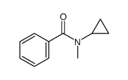 Benzamide,N-cyclopropyl-N-methyl- Structure