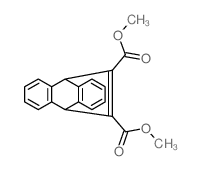 dimethyl 9,10-dihydro-9,10-ethenoanthracene-11,12-dicarboxylate结构式