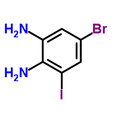 5-Bromo-3-iodo-1,2-benzenediamine图片