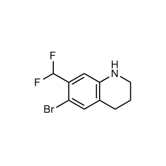 6-溴-7-(二氟甲基)-1,2,3,4-四氢喹啉图片