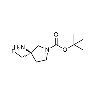 (R)-3-氨基-3-(氟甲基)吡咯烷-1-羧酸叔丁酯图片