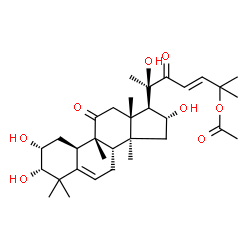 (10α)-25-Acetoxy-2α,3α,16α,20-tetrahydroxy-9β-methyl-19-norlanosta-5,23-diene-11,22-dione picture