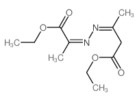 Butanoic acid,3-[2-(2-ethoxy-1-methyl-2-oxoethylidene)hydrazinylidene]-, ethyl ester picture