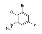 2,4,6-TRIBROMOPHENOLSODIUMSALT Structure