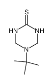 5-tert-butylhexahydro-1,3,5-triazine-2-thione结构式