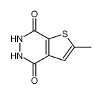 2-methyl-5,6-dihydro-thieno[2,3-d]pyridazine-4,7-dione结构式