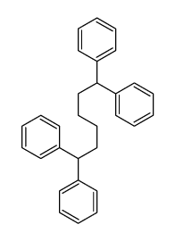 Benzene,1,1',1'',1'''-(1,6-hexanediylidene)tetrakis- (9CI) Structure