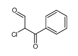 Benzenepropanal, alpha-chloro-beta-oxo- (9CI) Structure