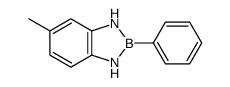 5-methyl-2-phenyl-1,3-dihydro-1,3,2-benzodiazaborole Structure