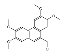 2,3,6,7-Tetramethoxy-9-phenanthreneMethanol Structure