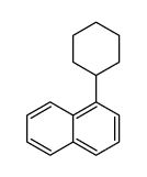 Naphthalene,1-cyclohexyl- structure