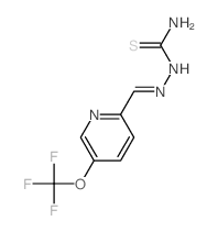 Hydrazinecarbothioamide,2-[[5-(trifluoromethoxy)-2-pyridinyl]methylene]- picture