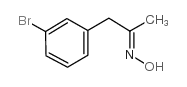 (3-bromophenyl)acetone oxime结构式