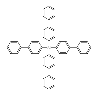 1,1'-Biphenyl,4,4'',4'''',4''''''-silanetetrayltetrakis- structure