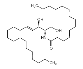 C14 Ceramide (d18:1/14:0) Structure