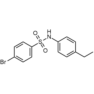 4-溴-N-(4-乙基苯基)苯磺酰胺图片