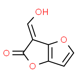 Furo[3,2-b]furan-2(3H)-one, 3-(hydroxymethylene)- (9CI)结构式