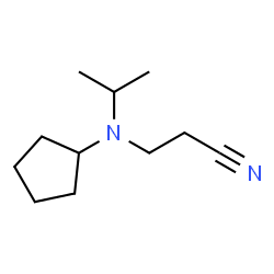 Propanenitrile,3-[cyclopentyl(1-methylethyl)amino]-(9CI) picture