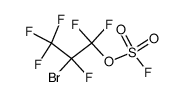 2-bromohexafluoropropyl fluorosulfate结构式