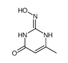 6-methyl-1H-pyrimidine-2,4-dione-2-oxime Structure