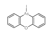 10-iodophenoxarsinine结构式