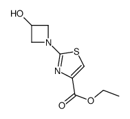 ethyl 2-(3-hydroxyazetidin-1-yl)-1,3-thiazole-4-carboxylate Structure