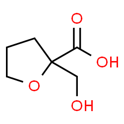 2-Furancarboxylicacid,tetrahydro-2-(hydroxymethyl)-(9CI) Structure