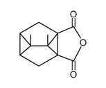 1,5-Dimethyltetracyclo[3.3.0.02,8.04,6]octan-2,8-dicarbonsaeureanhydrid Structure