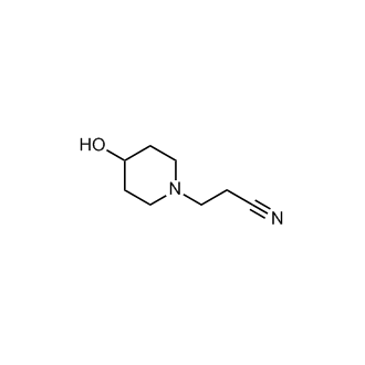 3-(4-Hydroxypiperidin-1-yl)propanenitrile picture