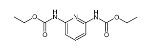 ethyl 2,6-pyridinedicarbamate Structure