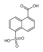 5-sulfo-1-naphthoic acid Structure