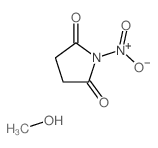 methanol; 1-nitropyrrolidine-2,5-dione picture