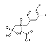 N-[(3,4-dichlorophenyl)methyl]-2-hydroxy-2-oxo-N-(phosphonomethyl)ethanamine oxide Structure