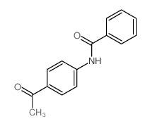 Benzamide,N-(4-acetylphenyl)- structure