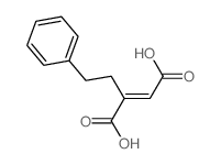 (E)-2-phenethylbut-2-enedioic acid Structure