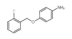 4-(2-Fluoro-benzyloxy)-phenylamine结构式