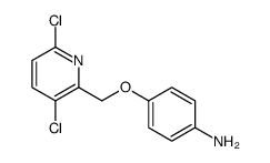 4-[(3,6-dichloropyridin-2-yl)methoxy]aniline Structure