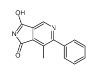 7-methyl-6-phenylpyrrolo[3,4-c]pyridine-1,3-dione Structure