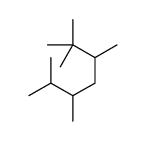 2,2,3,5,6-pentamethylheptane Structure