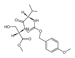 Z(OMe)-Val-Ser-OMe结构式