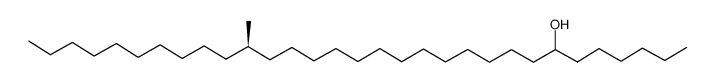 (21R)-21-methyl-7-hentriacontanol Structure