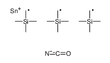 [isocyanato-bis(trimethylsilylmethyl)stannyl]methyl-trimethylsilane结构式