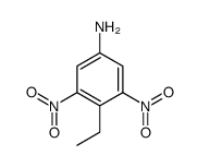 Benzenamine, 4-ethyl-3,5-dinitro- (9CI) structure