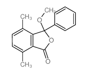 3-methoxy-4,7-dimethyl-3-phenyl-isobenzofuran-1-one picture