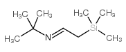 2-Trimethylsilyl-N-tert-butylacetaldimine Structure