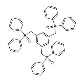 1,3,5-tris(diphenylphosphorylmethyl)benzene结构式