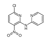 6-chloro-3-nitro-N-pyridin-2-ylpyridin-2-amine Structure